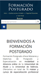 Mobile Screenshot of formacionpostgrado.com